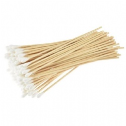 Cotton swab for specimen or influenza collection